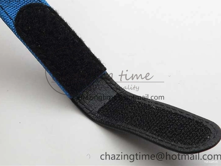 Edition Dial Daytona DIW Strap Blue Carbon A4130 Light Blue OMF Best Light Nylon on 1123